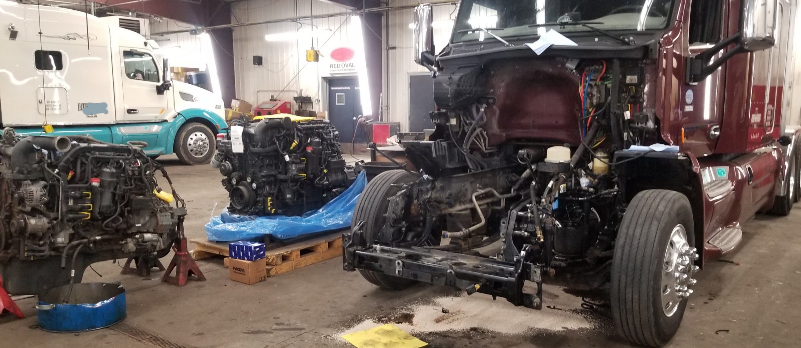 ENGINE SWAP Peterbilt of Sioux Falls