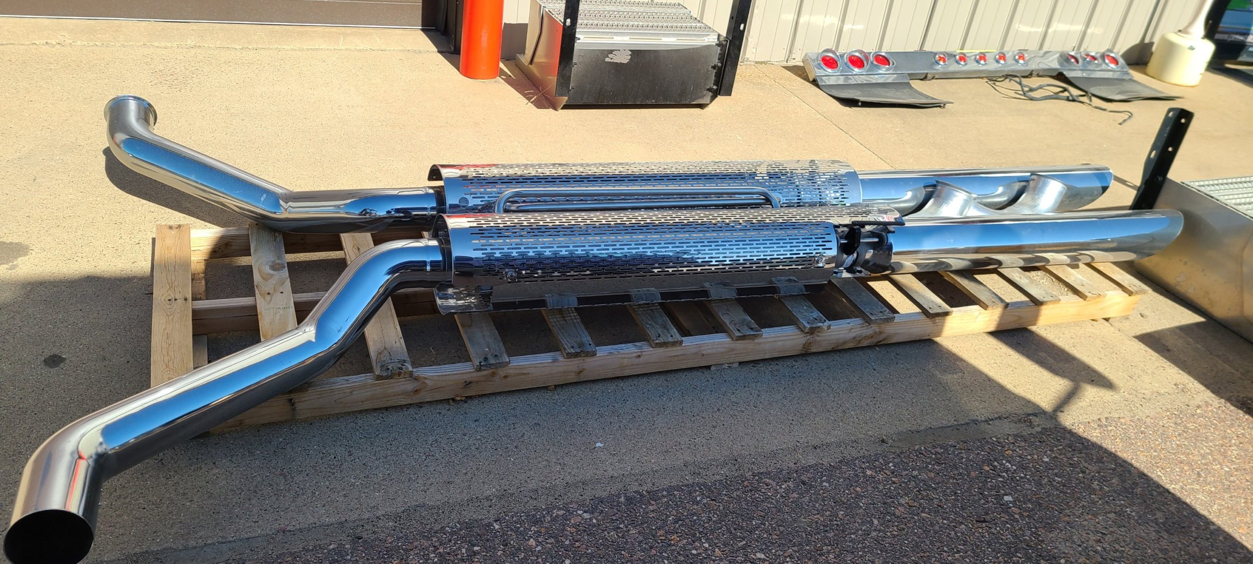 NEW TAKE OFF EXHAUST SYSTEMS Peterbilt of Sioux Falls