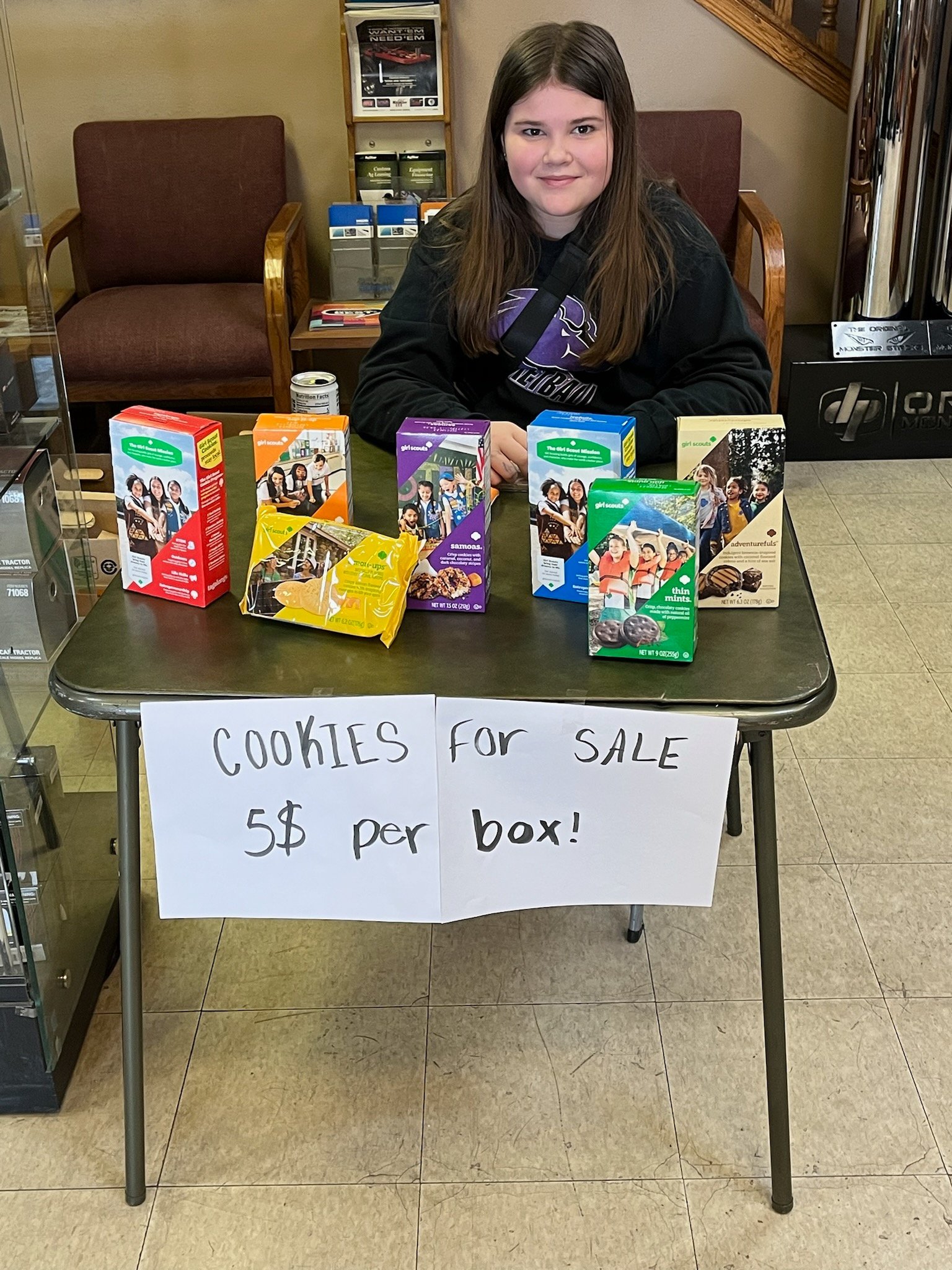 GIRL SCOUT COOKIES! Peterbilt of Sioux Falls