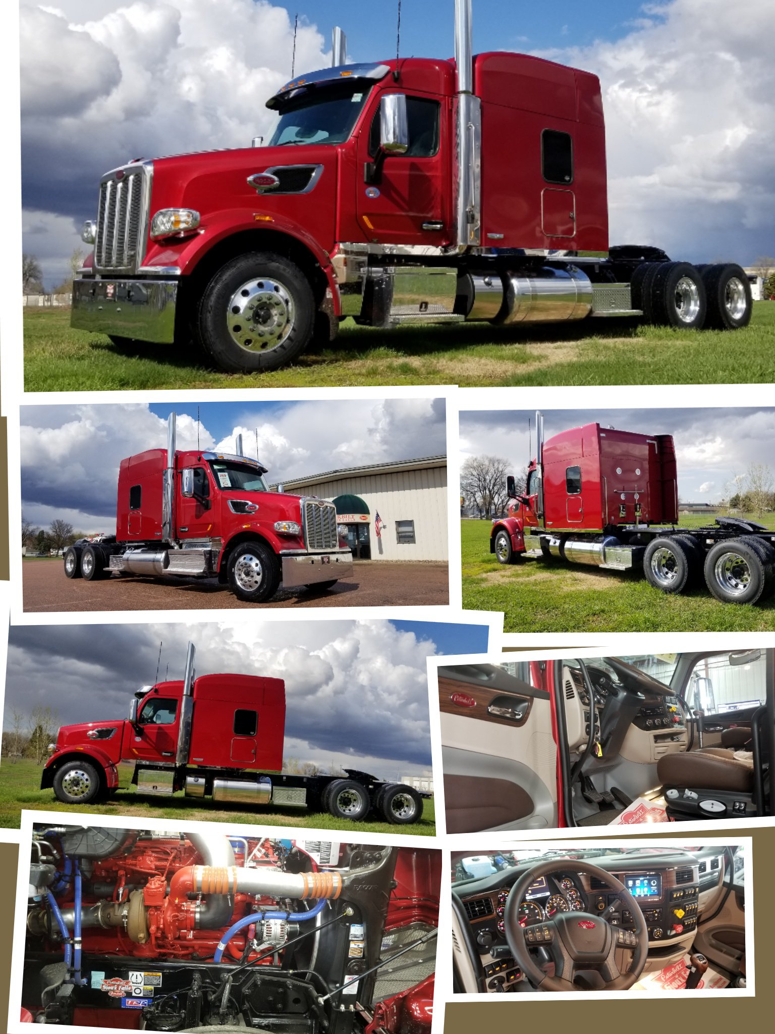 CANDY APPLE RED HERITAGE FOR SALE! - Peterbilt of Sioux Falls