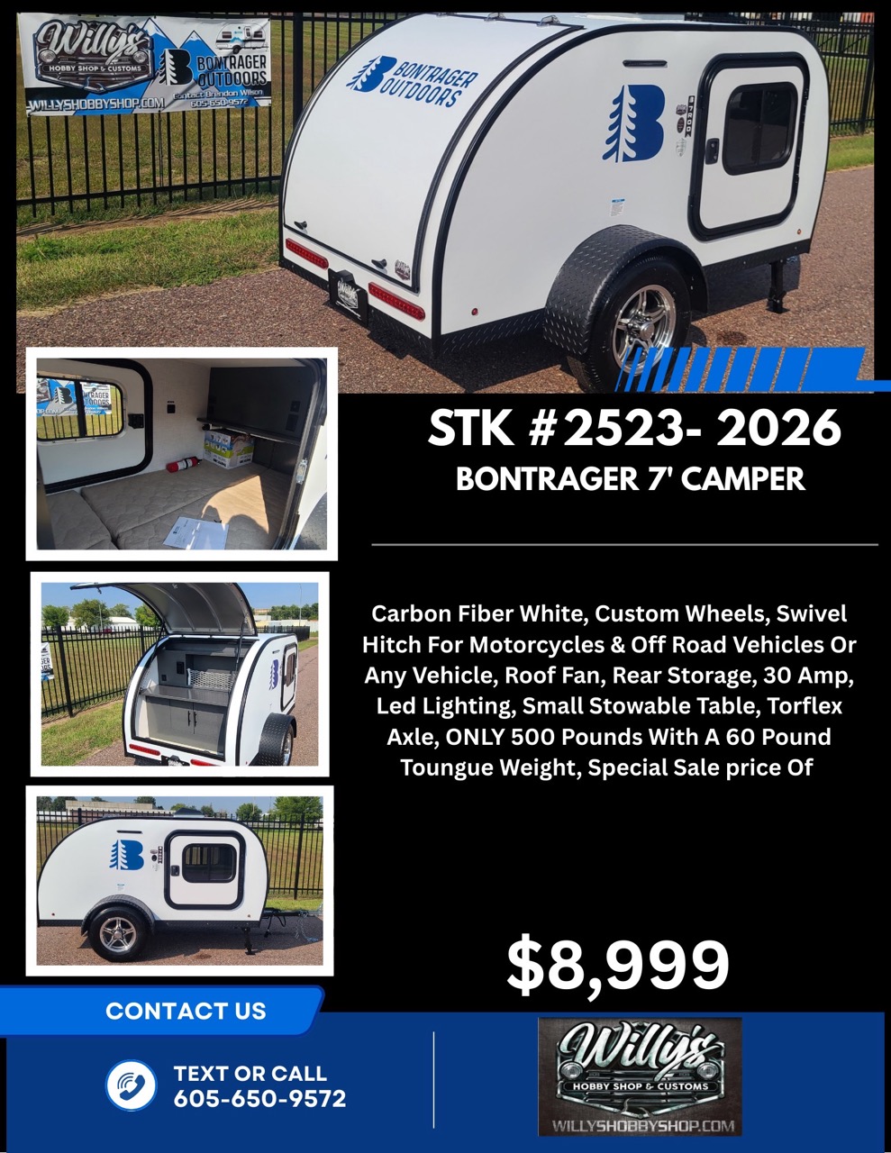Blue Red and White Modern Bright and Bold Car Sales Flyer - 1